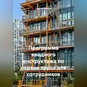 Постер книги Программа вводного инструктажа по охране труда для сотрудников