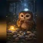 Постер книги Сова Стеша и волшебные камешки