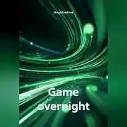 Постер книги Game overnight