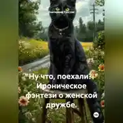 Постер книги "Ну что, поехали?!" Ироническое фэнтези о женской дружбе.