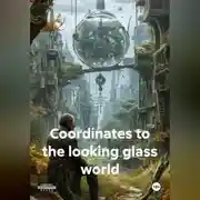Постер книги Coordinates to the looking glass world