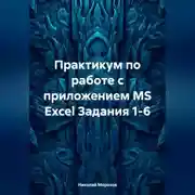 Постер книги Практикум по работе с приложением MS Excel Задания 1-6