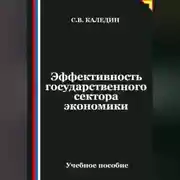 Постер книги Эффективность государственного сектора экономики