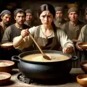 Постер книги Тайна Бородинской поварицы