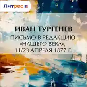 Постер книги Письмо в редакцию «Нашего века», 11/23 апреля 1877 г.