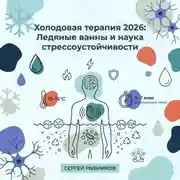 Постер книги Холодовая терапия 2026: ледяные ванны и наука стрессоустойчивости