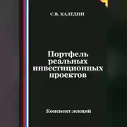Постер книги Портфель реальных инвестиционных проектов