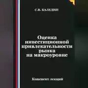 Постер книги Оценка инвестиционной привлекательности рынка на макроэкономическом уровне