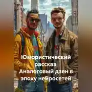 Постер книги Юмористический рассказ Аналоговый дзен в эпоху нейросетей