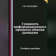 Постер книги Сущность информационного процесса обмена данными