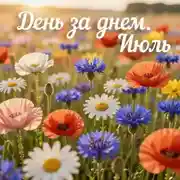 Постер книги День за днем (Июль)