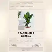 Постер книги Стабильная ошибка