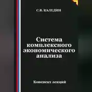 Постер книги Система комплексного экономического анализа