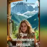 Постер книги Три половинки сердца.