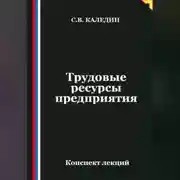 Постер книги Трудовые ресурсы предприятия