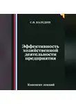 Сергей Каледин - Эффективность хозяйственной деятельности предприятия