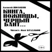 Постер книги Книга, ножницы, черный бант...