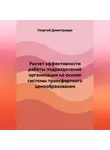 Георгий Димитриади - Расчет эффективности работы подразделений организации на основе системы трансфертного ценообразования