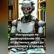 Постер книги Инструкция по делегированию ИИ – от рутинных задач до маркетинга и продаж