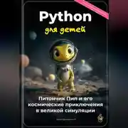 Постер книги Python для детей: Питончик Пип и его космические приключения в великой симуляции