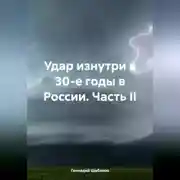 Постер книги Удар изнутри в 30-е годы в России. Часть II