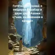 Постер книги Готическая сказка о пещерах Барабар и даре царя Ашоки «Тьма, высеченная в камне»