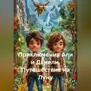 Постер книги Приключения Али и Данели «Путешествие на Луну»