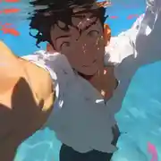 Постер книги Я только море