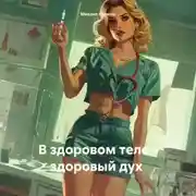 Постер книги В здоровом теле – здоровый дух