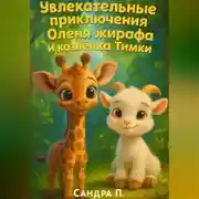 Постер книги Увлекательные приключения жирафа Оленя и козлёнка Тимки