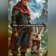 Постер книги Маг и его верная зайка