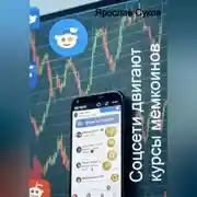 Постер книги Соцсети двигают курсы мемкоинов