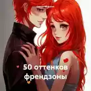 Постер книги 50 оттенков френдзоны