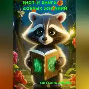 Постер книги Енот и книга Добрых Желаний.