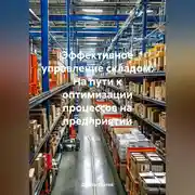 Постер книги Эффективное управление складом: На пути к оптимизации процессов на предприятии