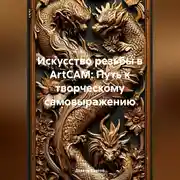 Постер книги Искусство резьбы в ArtCAM: Путь к творческому самовыражению