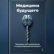 Постер книги Медицина будущего: Генетика, нанотехнологии и искусственный интеллект