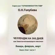 Постер книги ЧЕЛЛЕНДЖ НА 366 ДНЕЙ, или Заметки начинающего писателя Часть 1