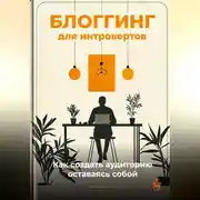 Постер книги Блоггинг для интровертов: Как создать аудиторию, оставаясь собой