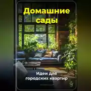 Постер книги Домашние сады: Идеи для городских квартир