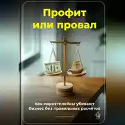 Постер книги Профит или провал: Как маркетплейсы убивают бизнес без правильных расчётов