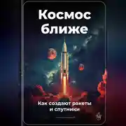 Постер книги Космос ближе: Как создают ракеты и спутники