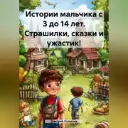 Постер книги Истории мальчика с 3 до 14 лет. Страшилки, сказки и ужастик!