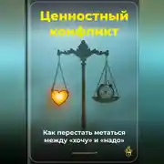 Постер книги Ценностный конфликт: Как перестать метаться между «хочу» и «надо»