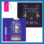 Постер книги Акаша: духовный опыт доступа к бесконечному разуму наших душ + Рогатый заяц. Духи Колеса года, сказки для детей ведьм