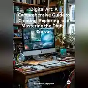 Постер книги Digital Art: A Comprehensive Guide to Creating, Exploring, and Mastering the Digital Canvas