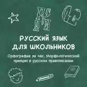 Постер книги Орфография за час. Морфологический принцип в русском правописании