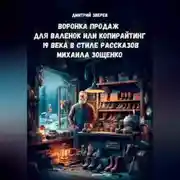 Постер книги Воронка продаж для валенок или копирайтинг 19 века в стиле рассказов Михаила Зощенко