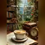Постер книги Утро за чашечкой кофе