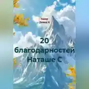 Постер книги 20 благодарностей Наташе С